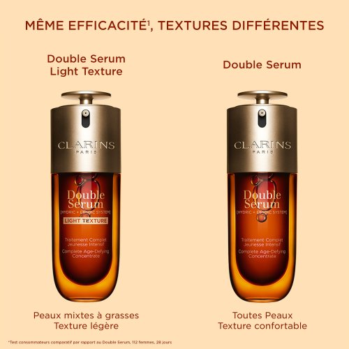 CLARINS Double Serum Light Texture - Leichtes Anti-Aging-Serum CLARINS Double Serum Light Texture - Leichtes Anti-Aging-Serum